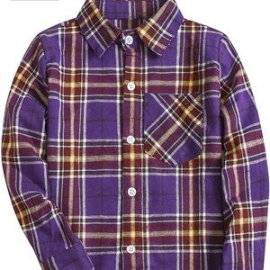 Boys flannel shirt